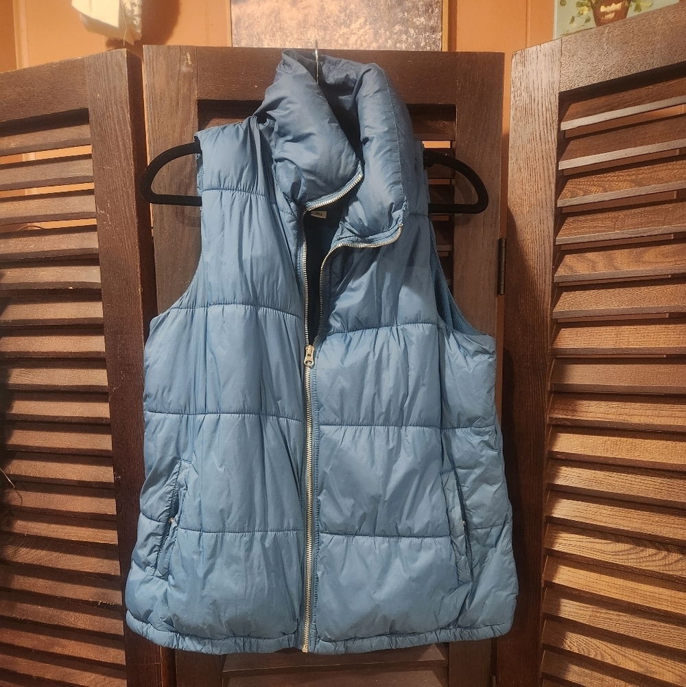 Old Navy Blue Puffer Vest